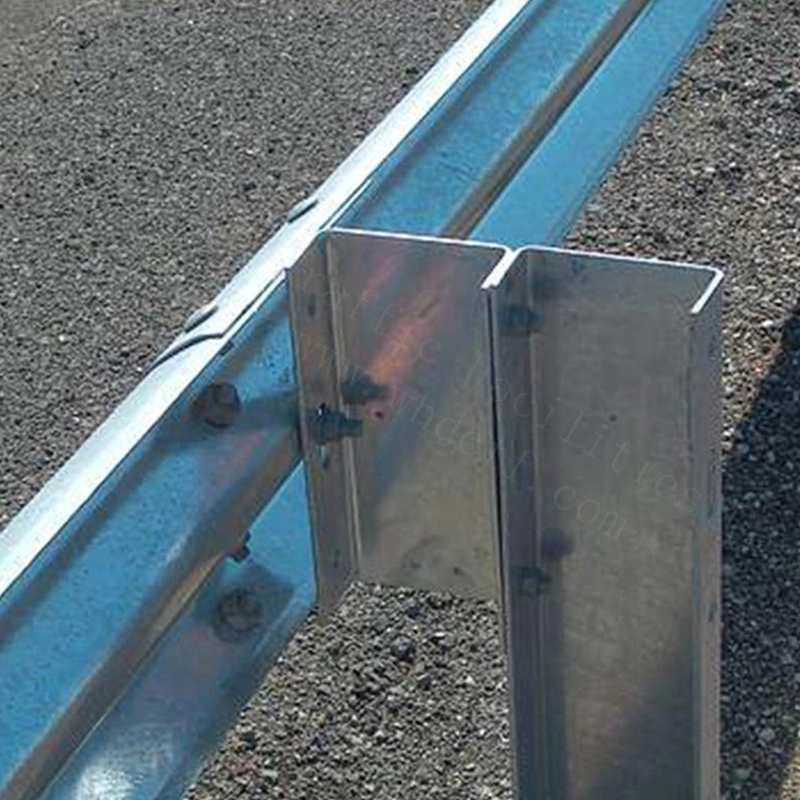 Highway Crash Barrier Galvanized Guardrail U Channel Post