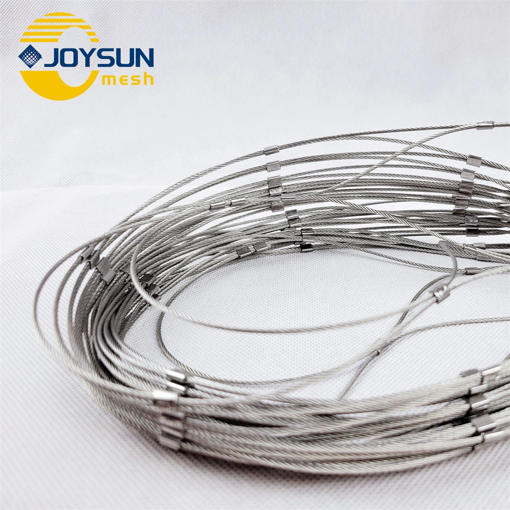 SUS316 Stainless Steel Wire Cable Dropped Object Prevention Net