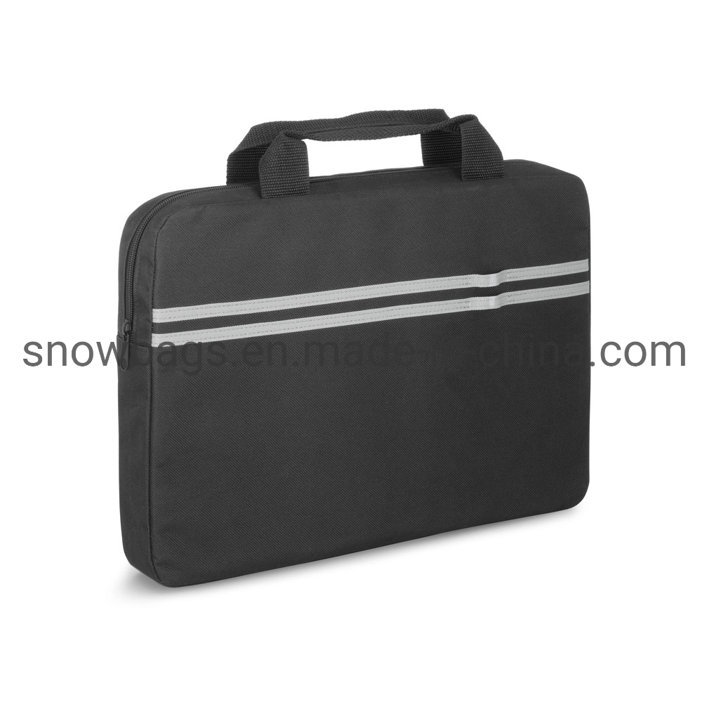 600d Conference Bag with Pen Holder and Zipper for Carrying Document