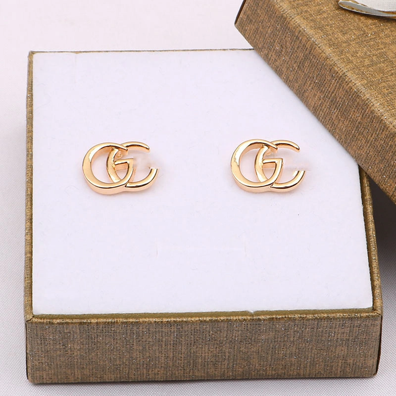 Fashion Vintage 18K Gold Plated Stainless Steel Embossed Moon Sun Zircon Stud Earrings for Women