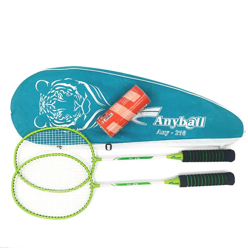 Anyball Steel Iron Badminton Racket 216 Model Professional New OEM Qualified