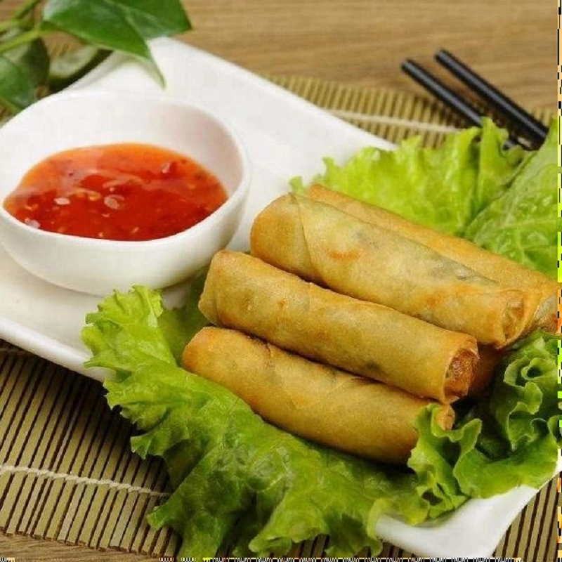 Frozen Vegetable Spring Roll Chinese Traditional Food Hotsale Ready -Eat Food with Low Fat