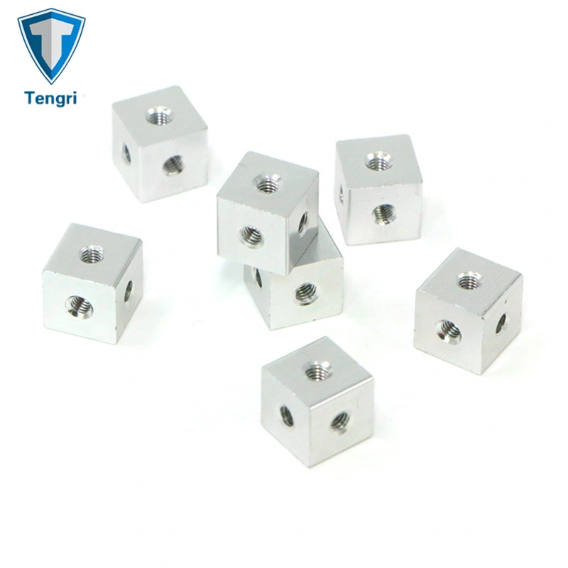 10X10X6mm Six Sided Copper Fixed Block Six Sides Nut Plate Connection Block Square Fixed Block Square Nuts for Electric Stoves Square Acrylic Dishes