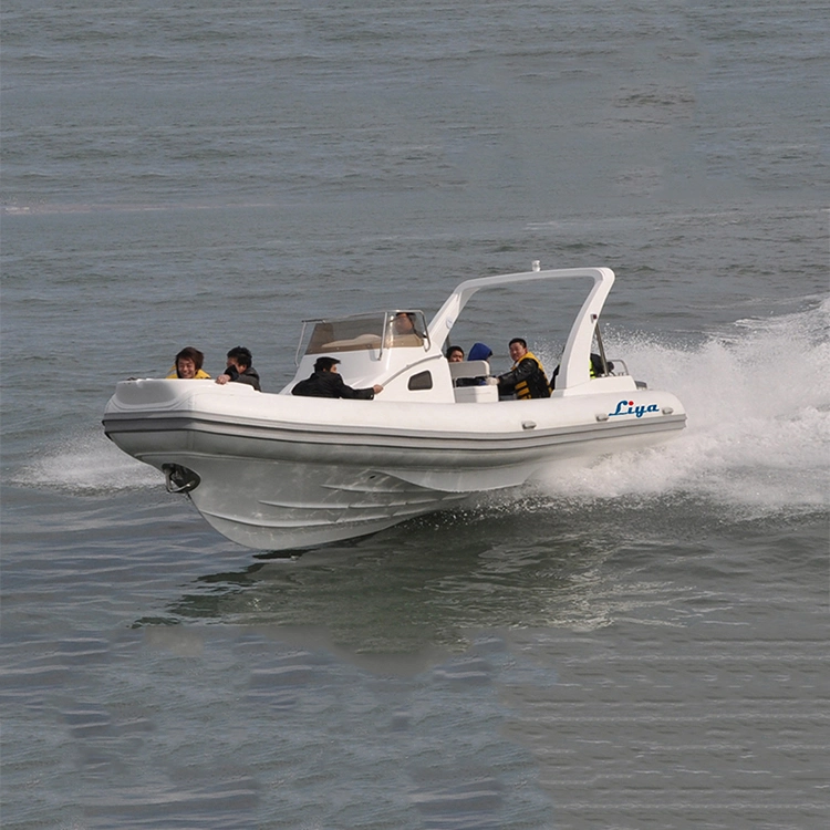 Liya 8.3m Marine Inflatable Boat Twin Outboard Cabin Boat