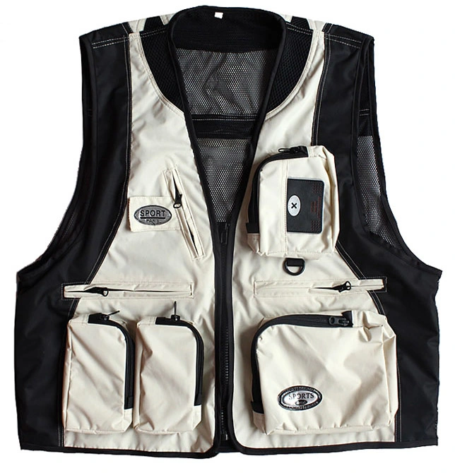 Multi-Pocket Cotton Outdoor Sports Vest Work Vest