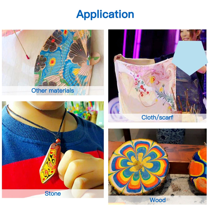 WBG Bricolage dessin sur l'eau Art marbruant peinture ensemble artisanat Kits Art Set pour filles et garçons de 6-12 à 6 ans