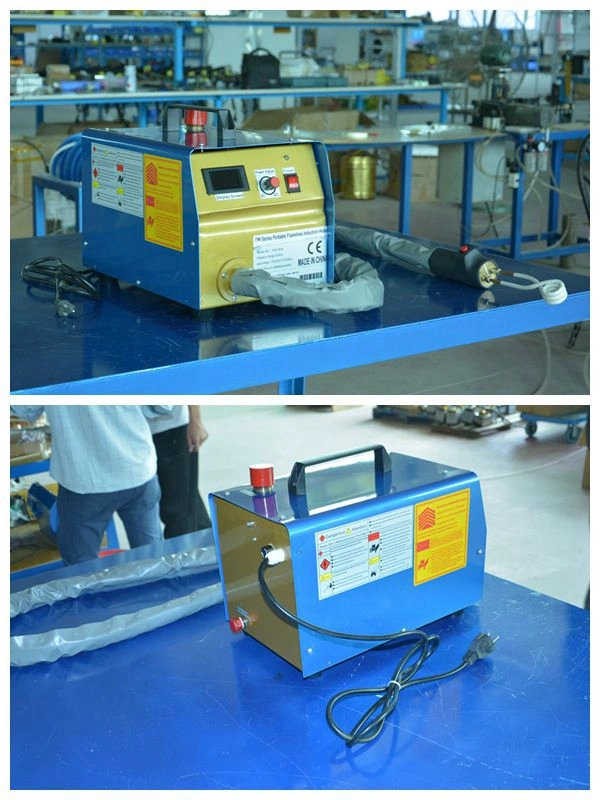 Portable Type Movable Copper Tube Induction Heater with Welding Cable