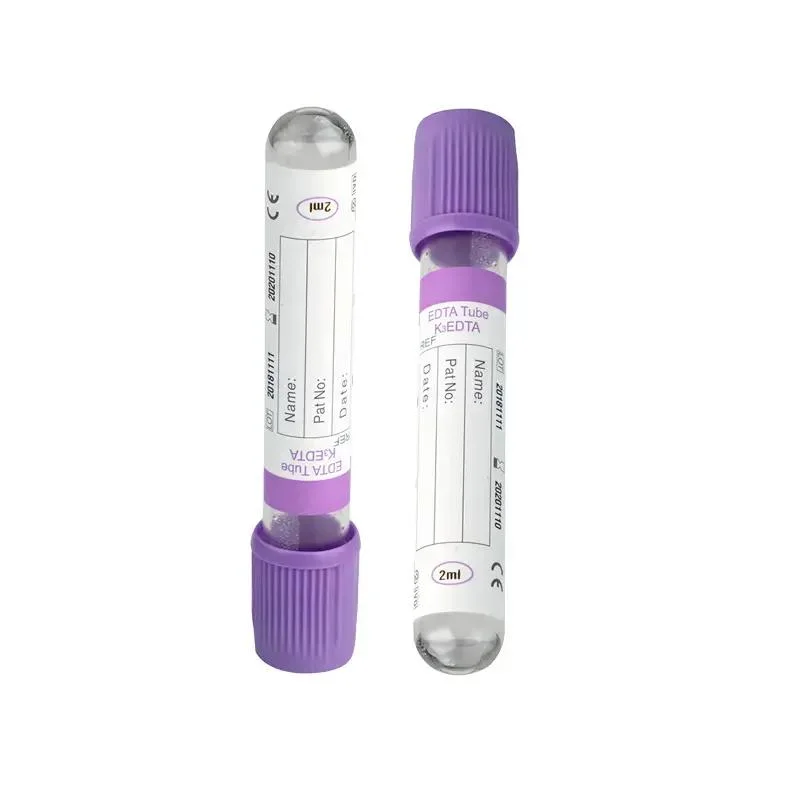 Fournitures médicales tube PRP pour prélèvement sanguin sous vide jetable pour applications médicales Consommables