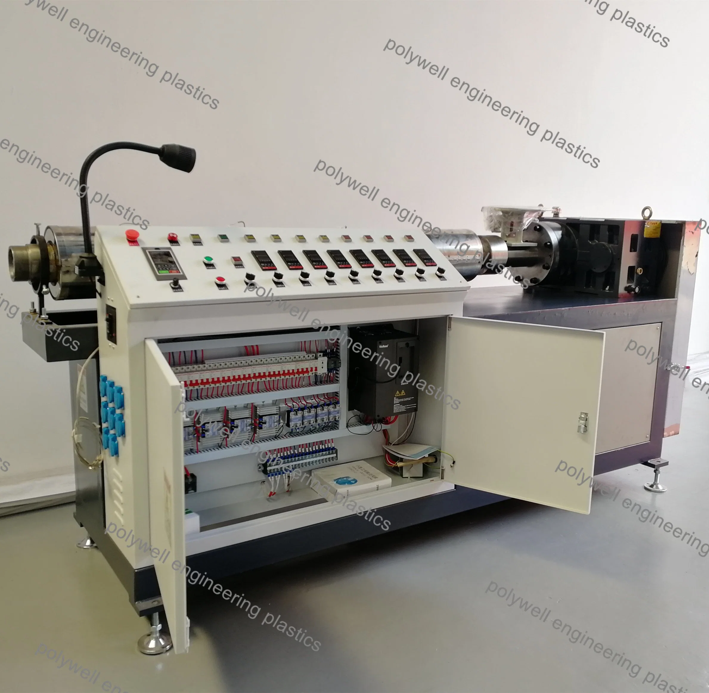 Single Screw Extrusion Line Nylon Profile Plastic Extruder Machinery Polyamide 66 Thermal Break Strips Extruding Machine