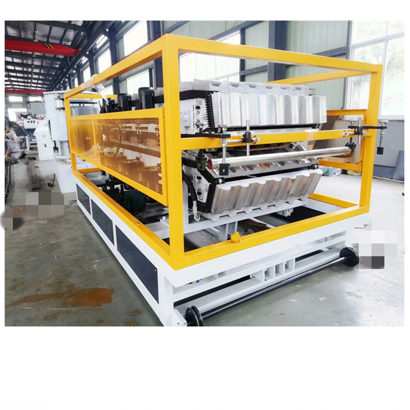 Plastic PVC Roof Tile Cutting Machine Tile Making Machinery Plastic Extruders Machine