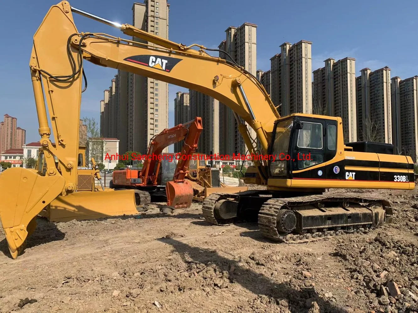 Japón maquinaria de construcción usadas de excavadora Caterpillar 330BL Cat330BL/330C/325b/325c excavadora de cadenas