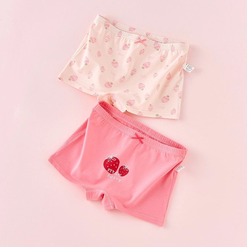 Mignonne culotte en coton sans couture invisible pour enfants