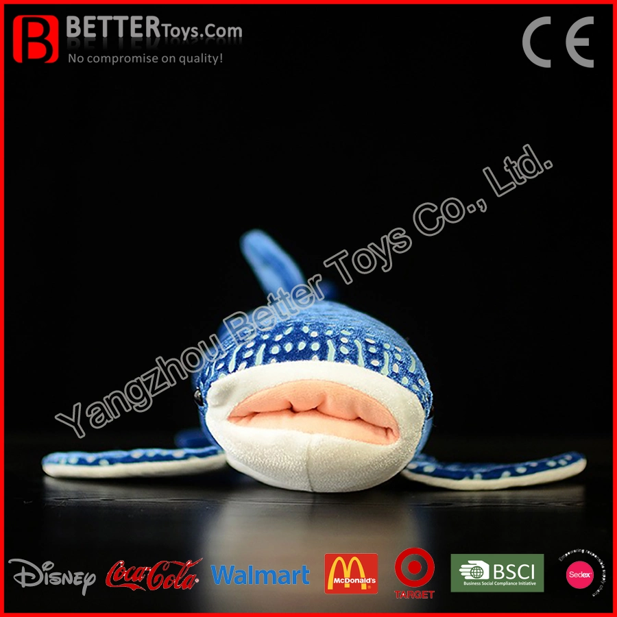 ASTM Promotion Gift Realistic Stuffed Animal Soft Whale Shark Plush Toy