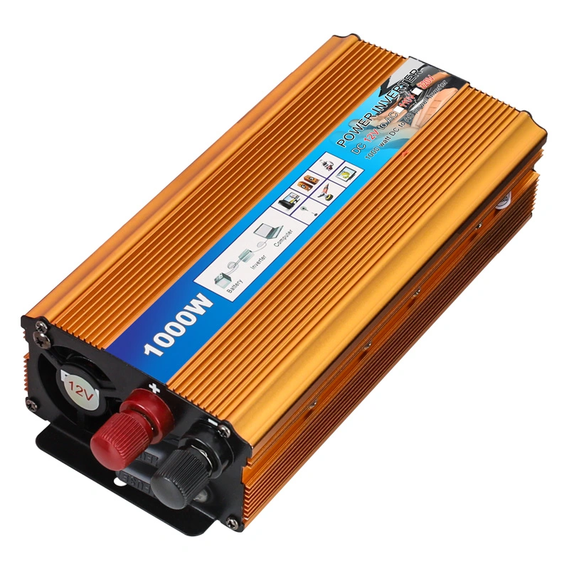 Home Inverter 12V 220V 1000W Power Inverter con integrado Cargador de batería