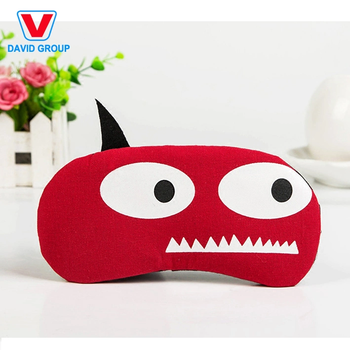 Promotional Products Sleep Eye Mask with Cartoon Pattern with Customized Logo