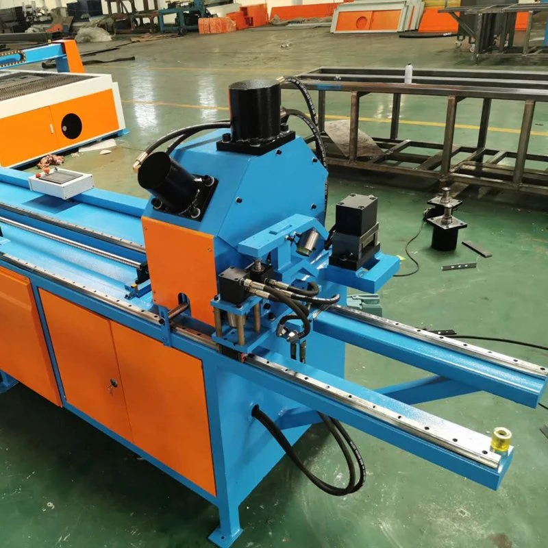 CNC Auto Hydraulic Angle Iron Punching Forming Machine Production Line