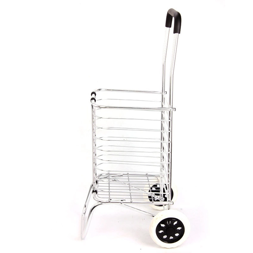 Factory Wholesale/Supplier Foldable Food Luggage Shopping Trolley Aluminum Hand Cart