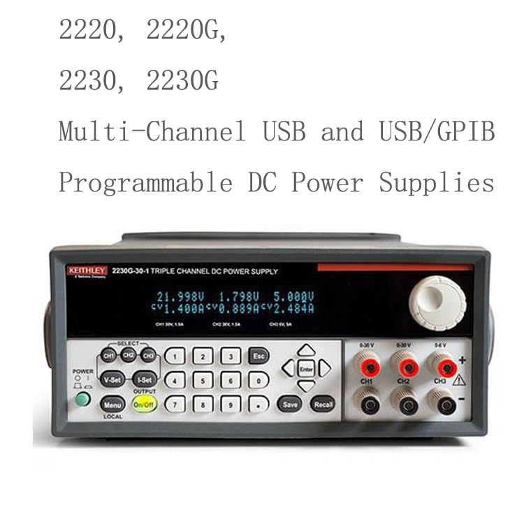 Keithley Dual Channel DC PS2 30V 1.5A USB Programmable DC Power Supplies