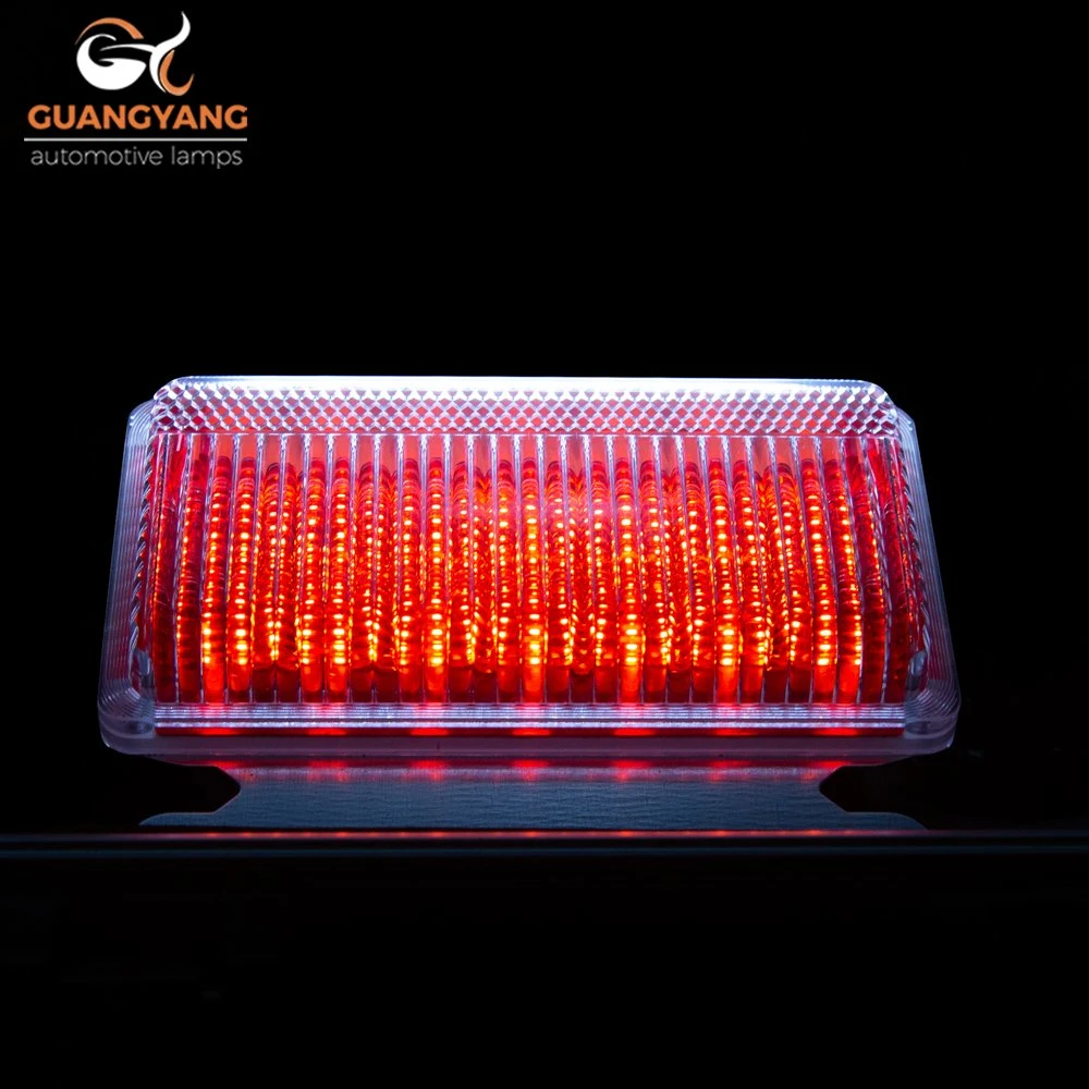 Luz lateral carretilla LED rojo naranja azul verde de color blanco de 12V 24V de la luz de giro del vehículo