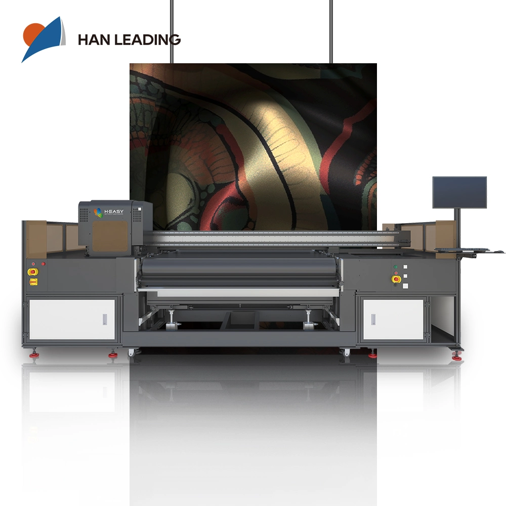 High-Speed-Digital-Fabric-Druckmaschine direkt auf Cotton Printer Hometextile Pigment reaktiv mit Ricoh Druckkopf