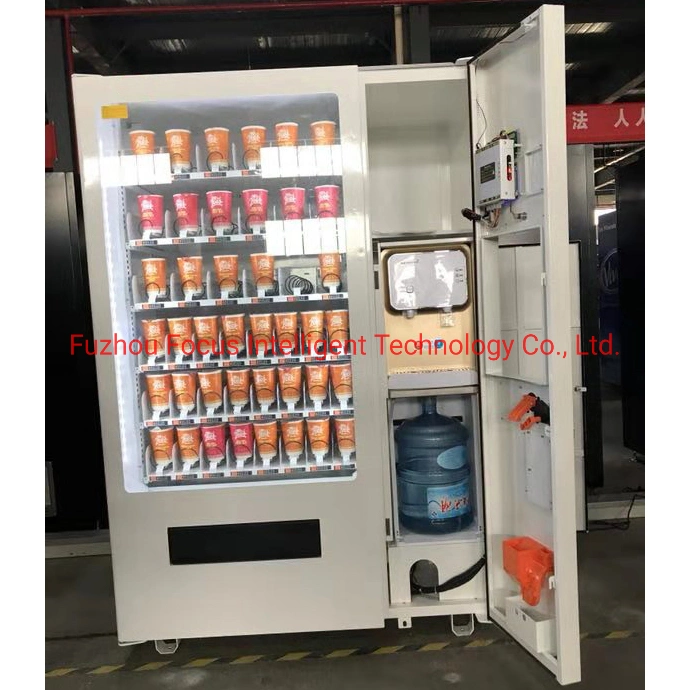 Focusvend New Design Instant Noodle Vending Machine с бойцовкой воды