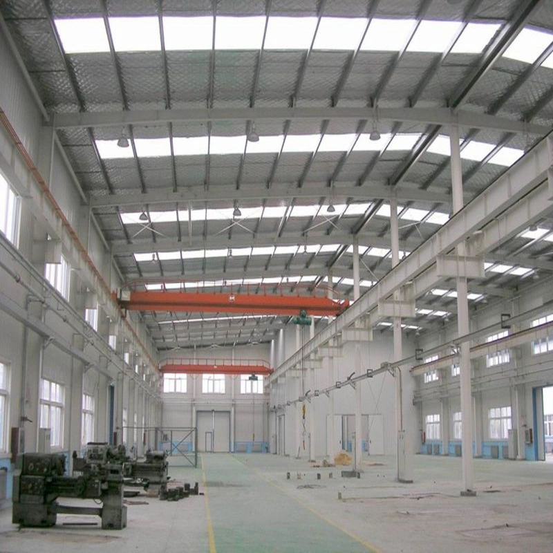 3000 Sqm Steel Structure Warehouse Painting Treatment