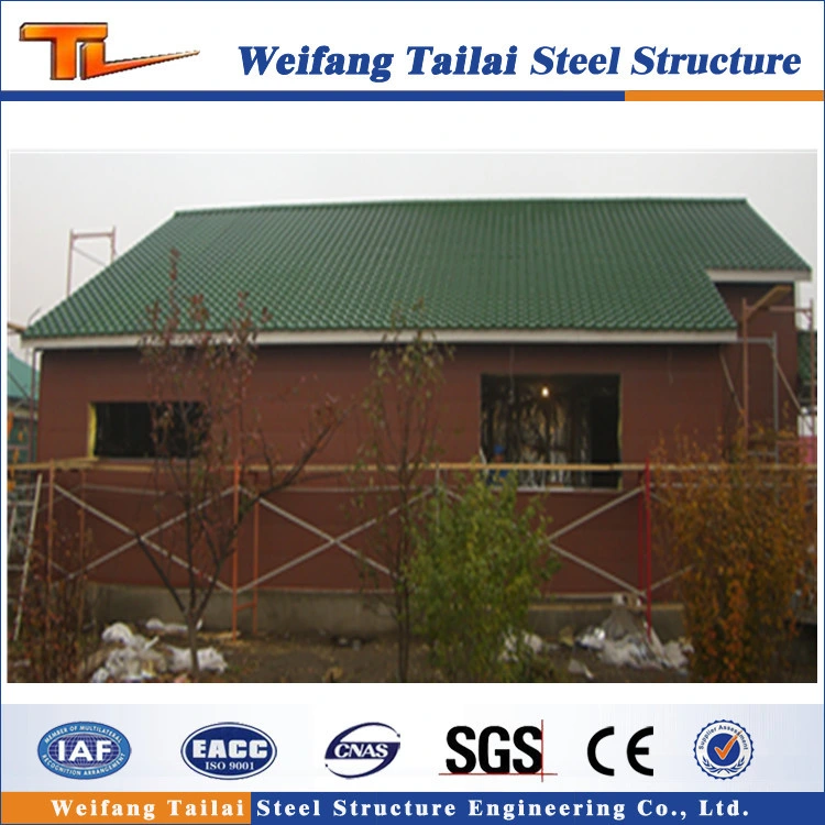 Economic and Fashion Light Steel Structure House Prebricated Building