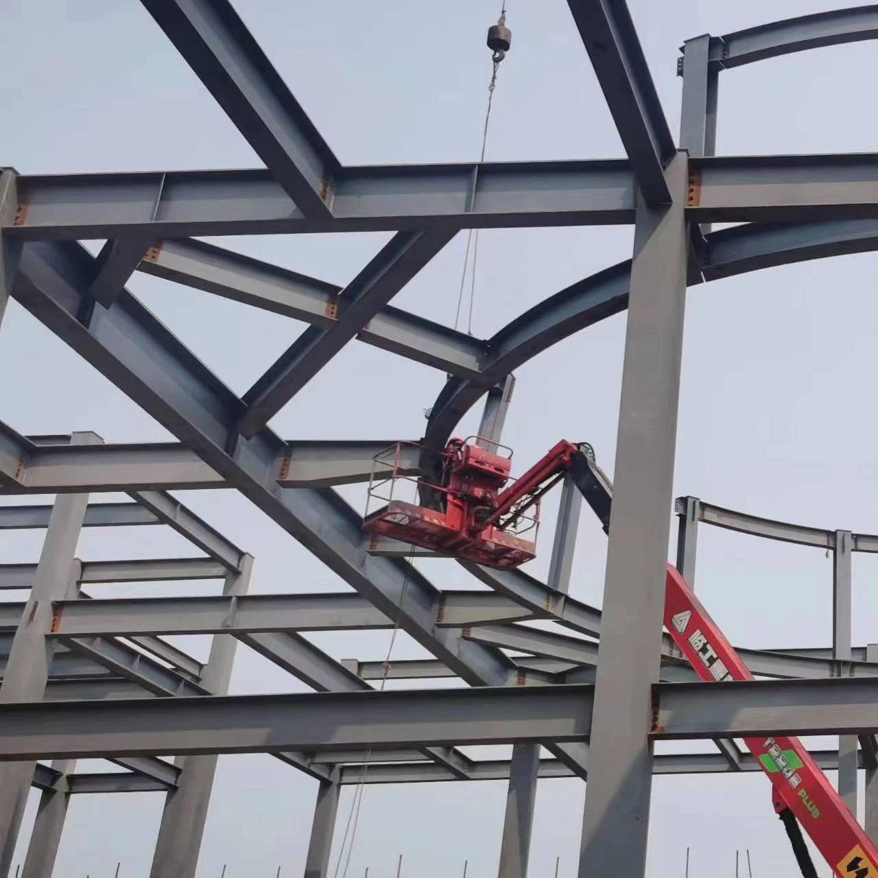 Construcción/edificio de estructura de acero prefabricado de gran altura