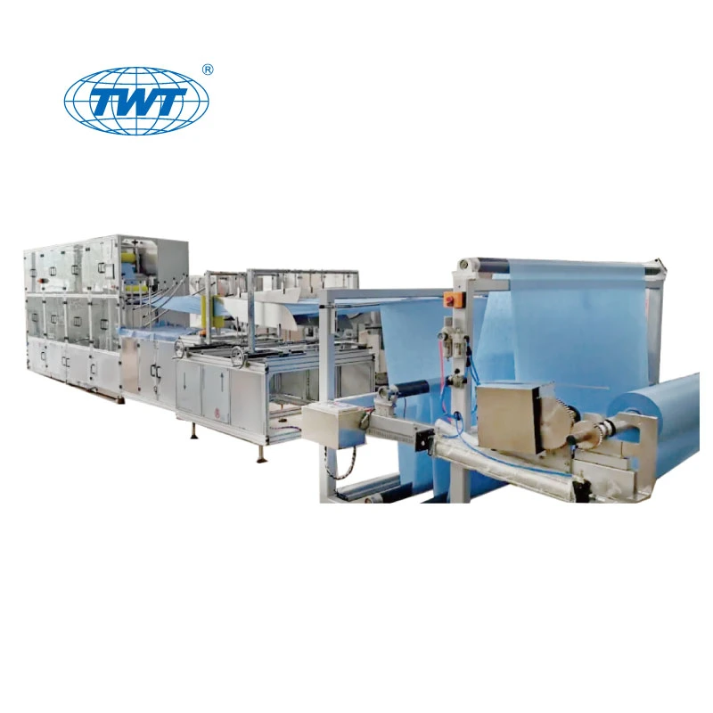 Disposable Medical Non Woven Bed Sheet Automatic Folding Machine