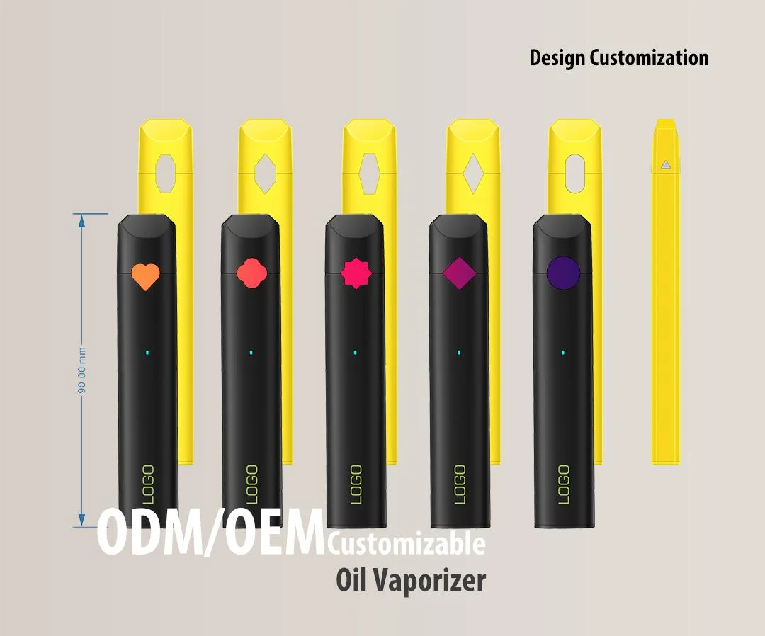 El vaporizador desechables original de fábrica de cigarrillos electronicos de aceite espeso vacío Vape Pen Kit Pod Dispositivo Fumar 0.5/1ml Tank atomizador cigarrillo E