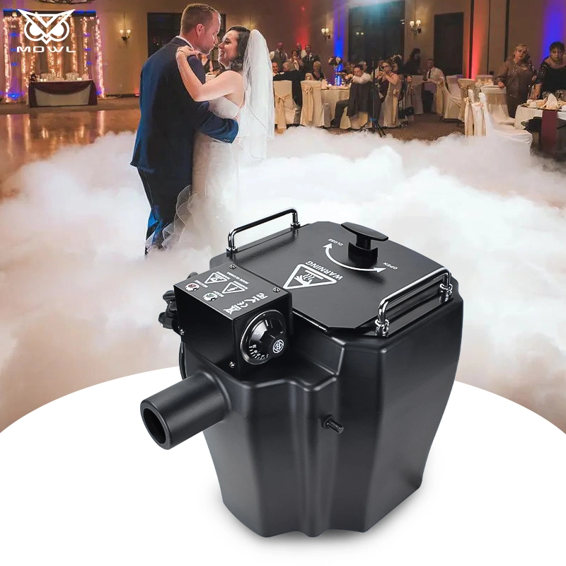 Mowl Low Liegen Rauchmaschine Nimbus 3500W Trockeneis Nebel Maschine für Hochzeit Bühne Party Events