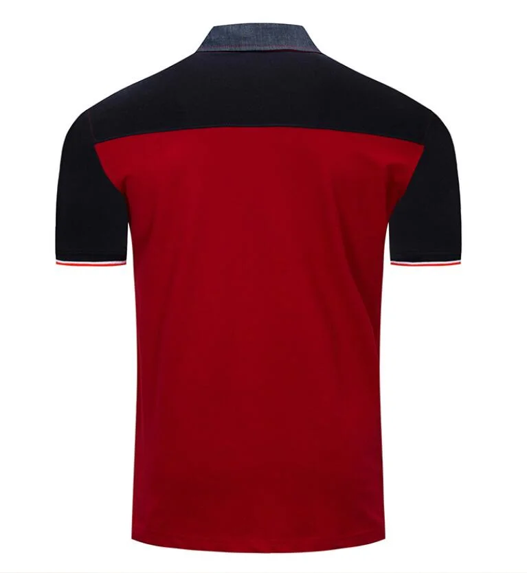 High End Custom Made Men Polo Shirts Clothing Factory