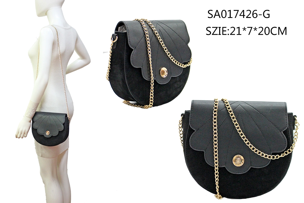 High Quality Customized Round Shape Leather Shoulder Bags