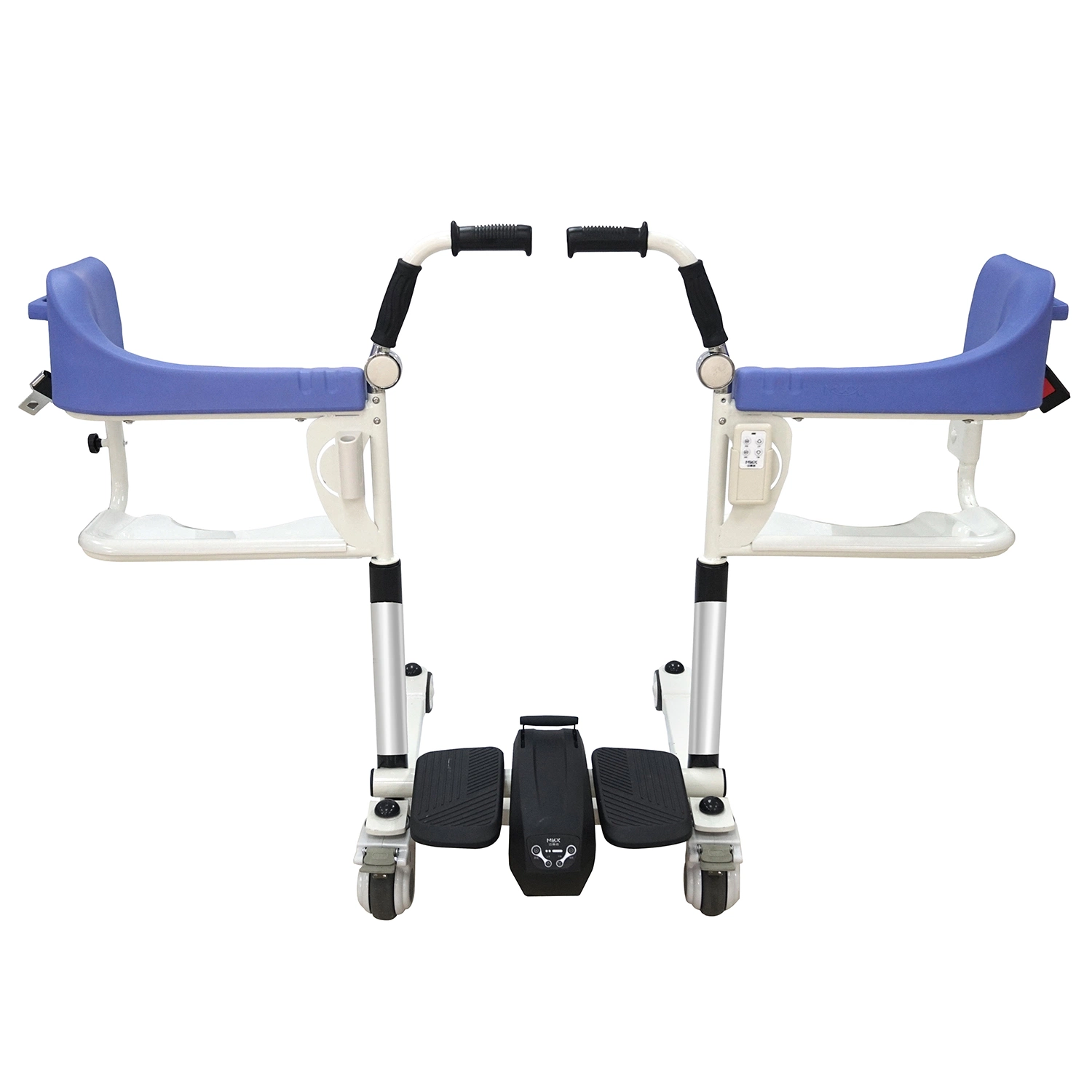 Facile Déplacement Handicapé Extérieur Dispositif Médical Voyage Transit Salle de bain Fauteuil roulant Transfert de patient Siège de toilette élévateur