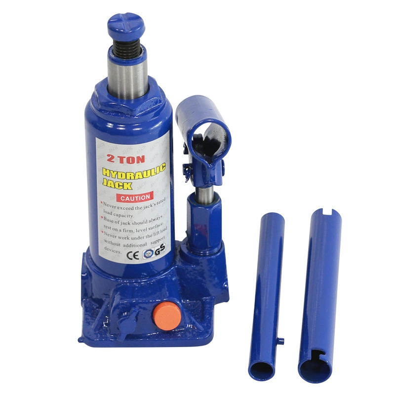 Hydraulic Bottle Jack with Safety Valve Tool CE Certificated for Car Lift 2 Ton