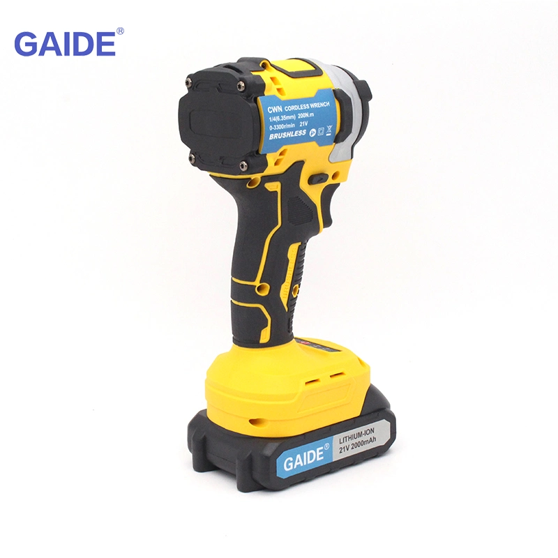 Fabricante Gaide chave de fenda sem fio Star Power Tool com carregador de mesa E 2.0 bateria