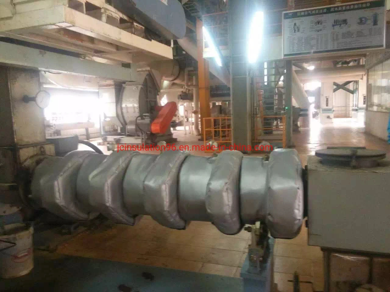 Bj45 Insulation Jacketed Direct Flow Globe Valve with SGS