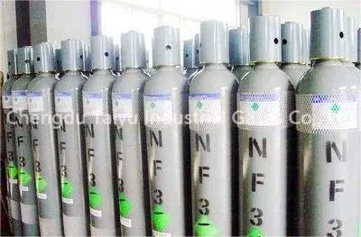 High Purity Nitrogen Trifluoride NF3 Gas 99.996% for Vapor Deposition