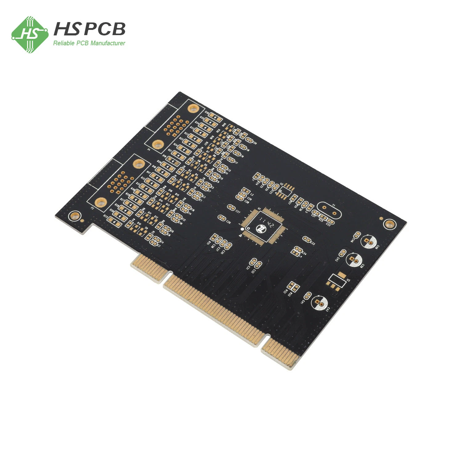 Golden Fingers / Electrical Gold Plating PCB Board Kundenspezifische Hersteller