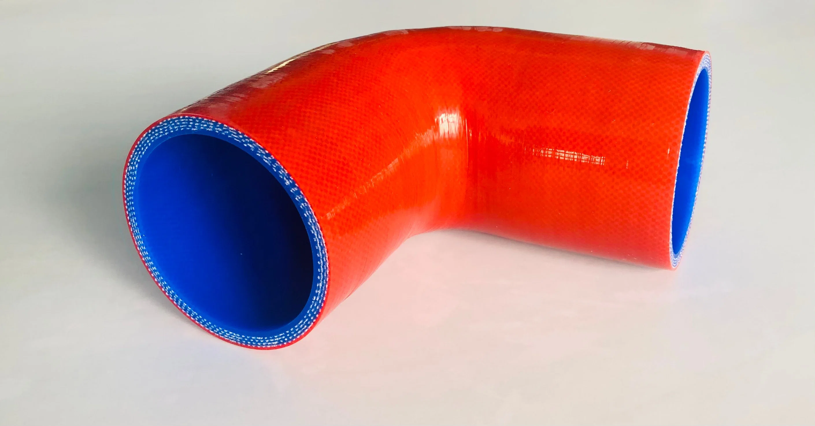 High Temperature and Pressure Resistance Extruded Waving Reinforced Straight Cooling Silicone Tube