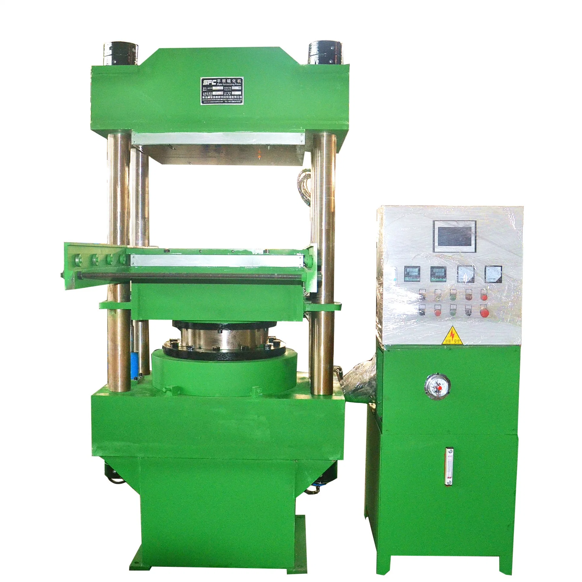 CE Column Type Automatic Hydraulic Plate Rubber Vulcanizing Press/O-Ring Making Machine