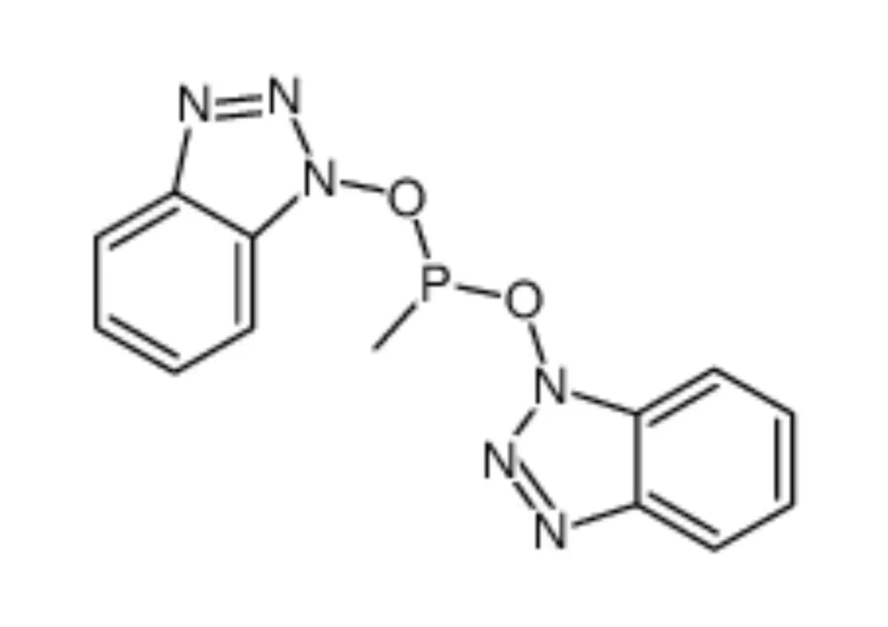 Precio de fábrica Farmacéutica Química Methyl-o, o-bis (1-benzotriazolil) PURITY Phosphate Grado 99% no CAS 103215-29-8