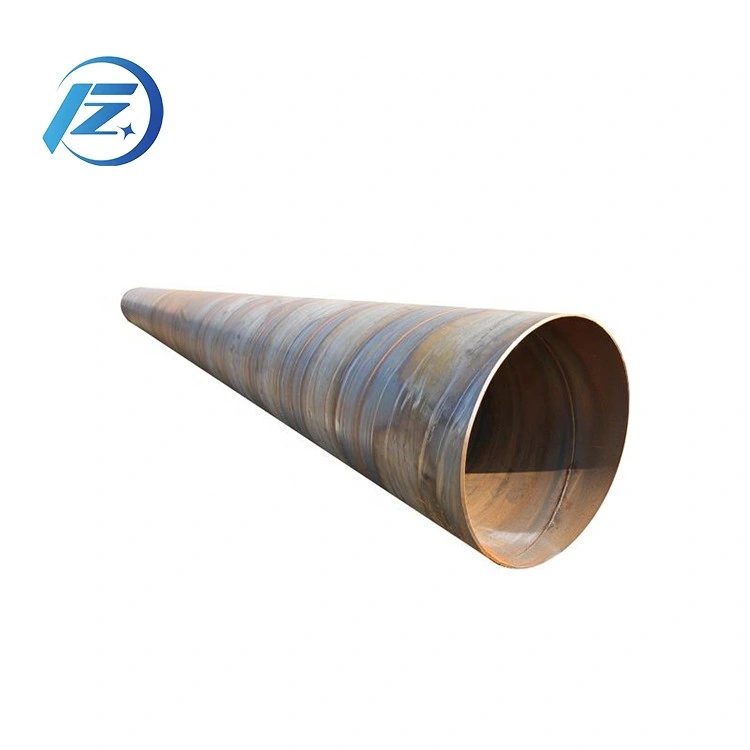 Fluid Pipe SSAW Welded Steel Pipe Low Pressure Fluid ERW Welded Spiral Steel Tube Used for Water Well Casing Pipe