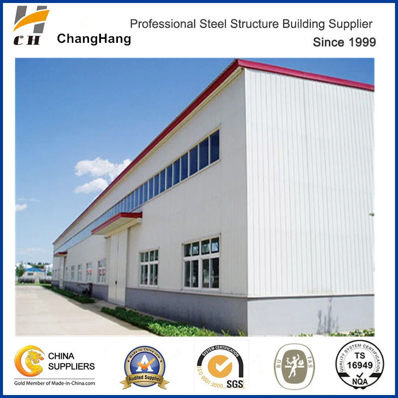 Prefabricated Two Floors Multi-Use Steel Structure Worshop