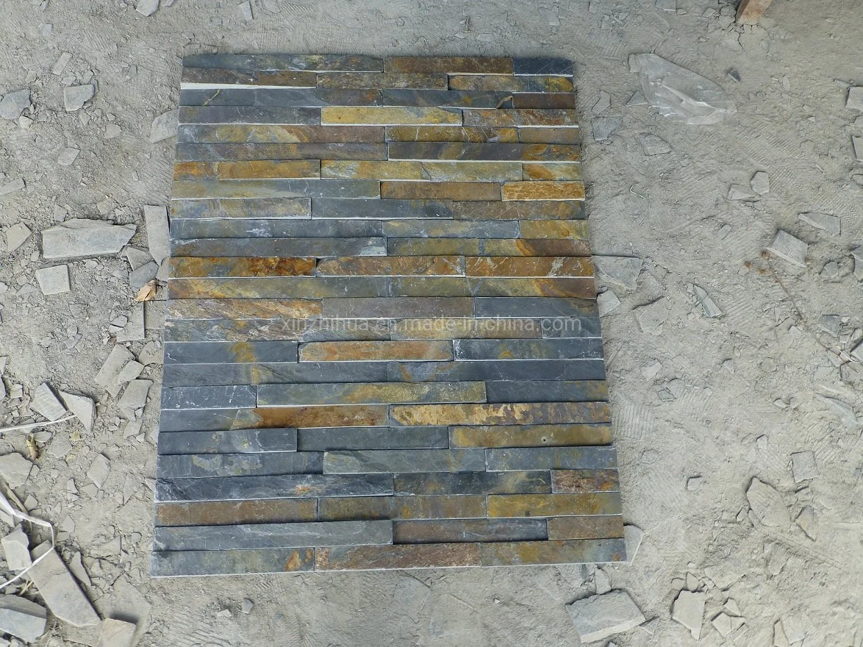 Natural Rusty Slate Cultural Stone for Building Material/Interior/Exterior Wall