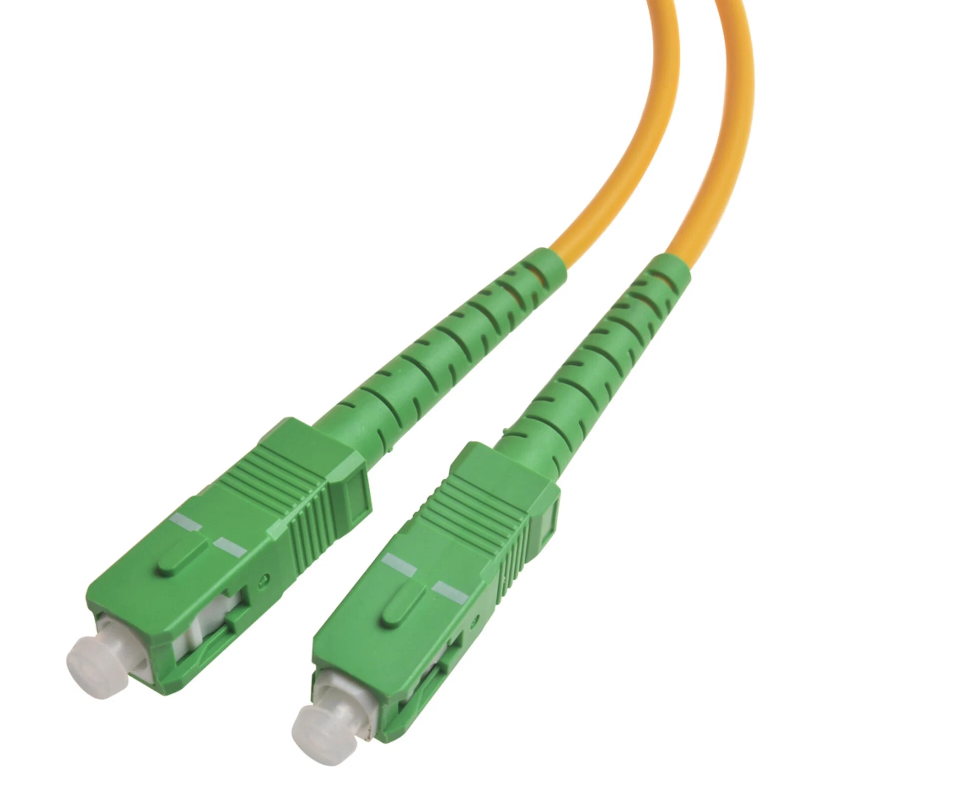 Cable LC/PC-ST/PC, Sm G652D, 0,5 m de cable amarillo.