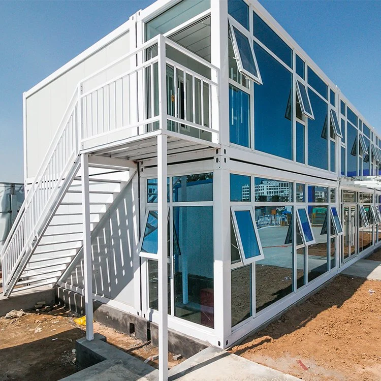 Good Service Temporary Offices Quick Build Affordable Portable Container Office Building with CE Container House Cabin