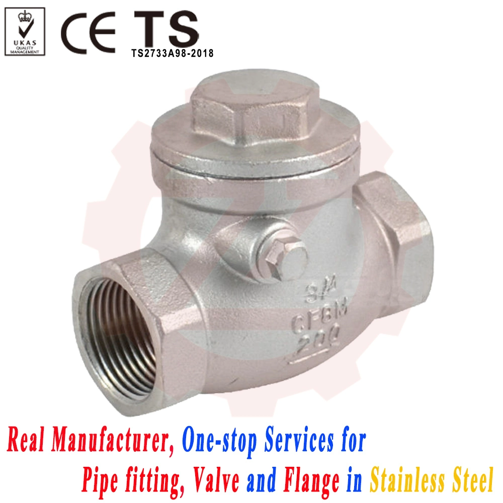 Casting Steel Threaded Lift Type Check Valve