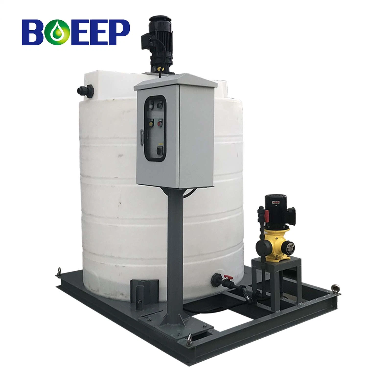 Caustic Chemical Auto Dosing System for Floc Water Treatment