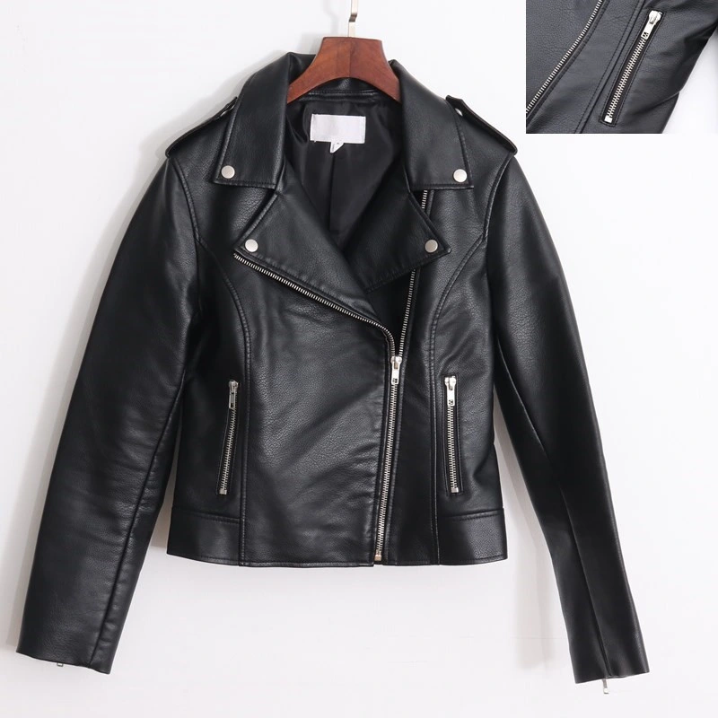 Sheepskin Leather Blazer Jackets Winter Faux Suede Motorcycle Outwear Bomber